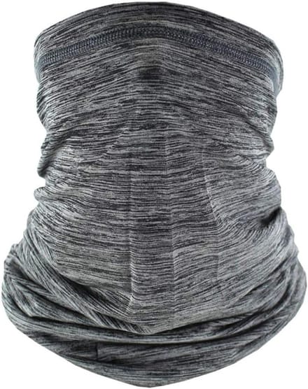 Ronte - Multifunctionele Naadloze Bandana voor Hardlopen en Fietsen - UV-bestendig - Grijs.