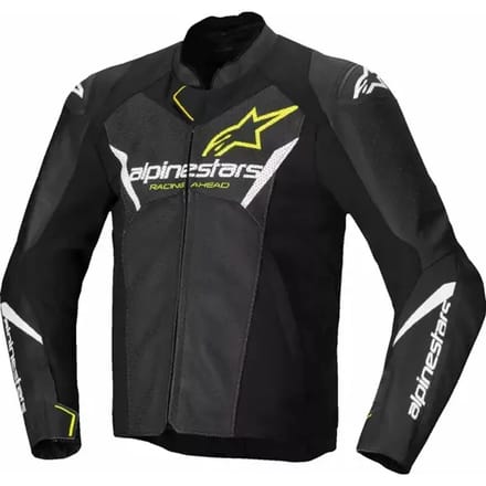 Motor leren jas Alpinestars Fstr V3 Airflw