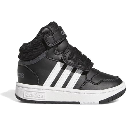adidas Performance Hoops Mid Schoenen - Kinderen - Zwart- 21