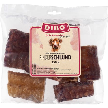 250g Dibo Premium Runderluchtpijp Hondensnacks