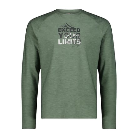 Cmp 33n2217 T-shirt Met Lange Mouwen Groen S Man