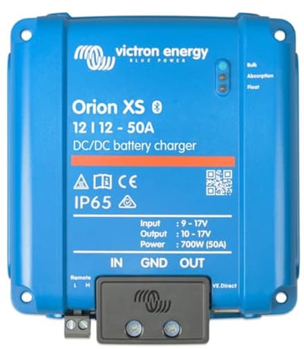 12V 50 Amp DC-DC Acculader voor Auto's en Voertuigen