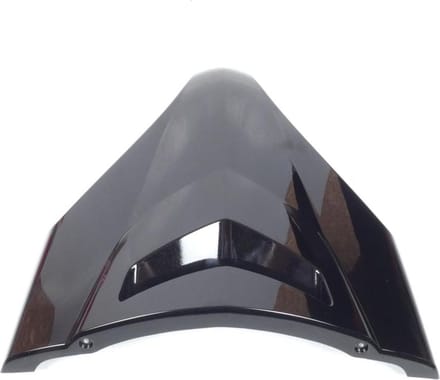 Voorbeenschild parelmoer zwart voor scooter Yamaha Xmax 125 2005 tot 2008 1B9-F8345-00