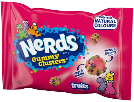 Nerds Gummy Clusters Fruits 45gr 20x