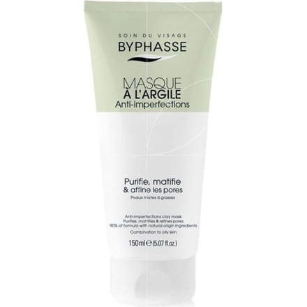 Byphasse, Byphasse, Argile, Anti-Imperfection, Masque à l'Argile, 150 ml