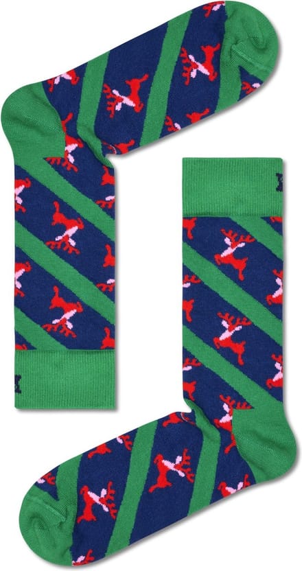 Happy Socks Reindeer Sock - unisex sokken - Unisex - Maat: 41 - 46