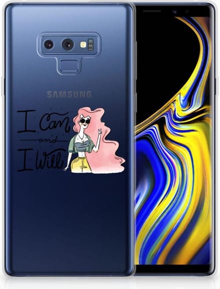 Samsung Galaxy Note 9 Telefoonhoesje met Naam i Can