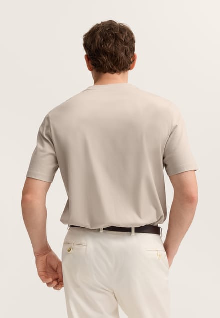 Bugatti Herren T-shirt elegant met ronde hals