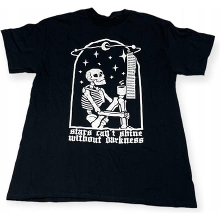 Koszulka T-shirt męski okrągły dekolt SPENCER'S Threadless M gray