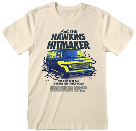 Heroes Inc Stranger Things T-Shirt Call the Hawkins Hitmaker Size S T-shirts
