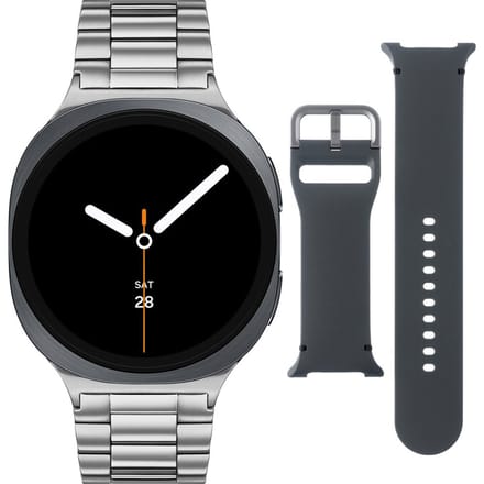Samsung Special Edition Galaxy Watch 8 Grijs/Zilver Staal 44mm