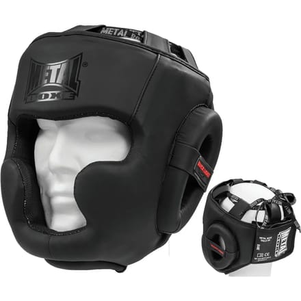 Volgelaats bokshelm Metal Boxe curtex
