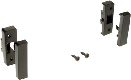 1-DIN Paneel geschikt voor Audi A3 (8L) 1996-2000 Kleur: Zwart