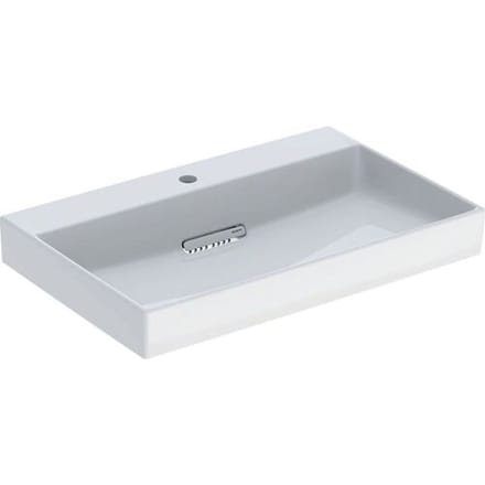 Geberit ONE washbasin 75 cm, horizontal outlet, 1 tap hole, without overflow 505.036.00.1