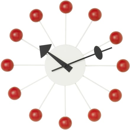 Vitra - Ball Clock - rood