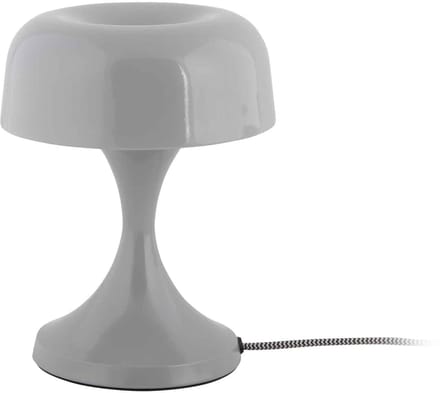 Leitmotiv Tafellamp Moda Retro - Muisgrijs - 15.5x15.5x20cm - Modern