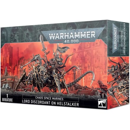 Beeldje Games Workshop Warhammer 40k - Space Marine du Chaos Vex Machinator, Arch-Lord Discordant