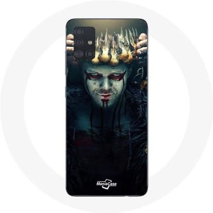 Coque pour Samsung Galaxy A71 Vikings Ragnar Lothbrok Méchant Série Saison 5