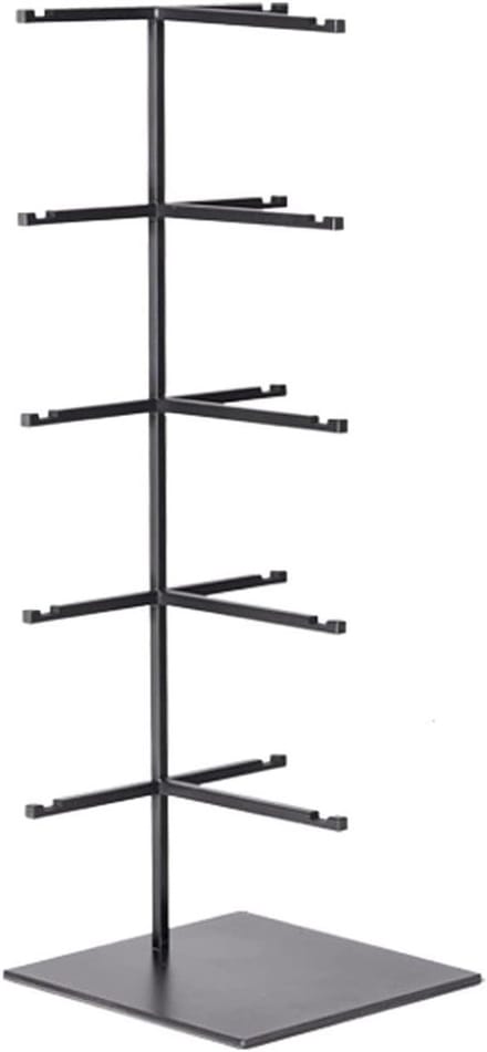 Brillen Display Stand - Opslag Organizer - Brillen Presenteren - 5 Laags Ontwerp - 34 cm Hoog - Zwart