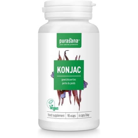 Purasana Konjak Extract 530 mg - 90 Vegacapsules -