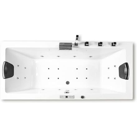 Caribia X-Tube Premium Whirlpool 160 x 75 cm without skirt 80735