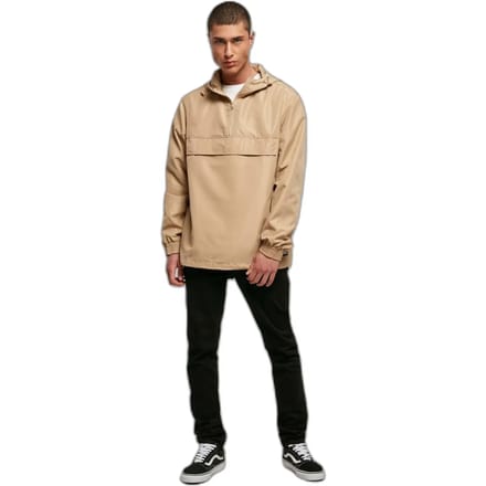 Urban Classics - Recycled Basic Pullover Jas - M - Beige