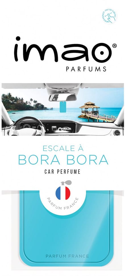 Imao Rêves Bora-Bora - Luchtverfrisser - Voor in de auto - Blauw - 1 stuk