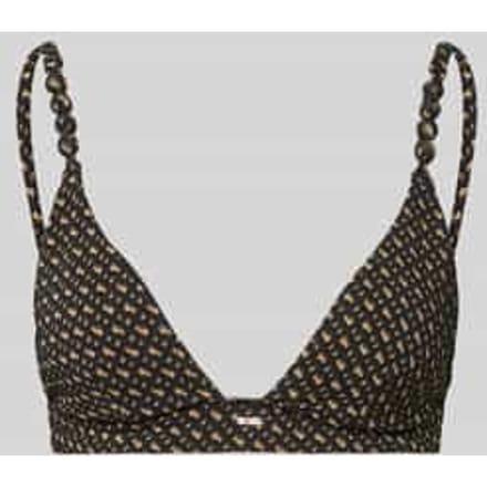 Bikinitop met labeldetail model 'PEARL'