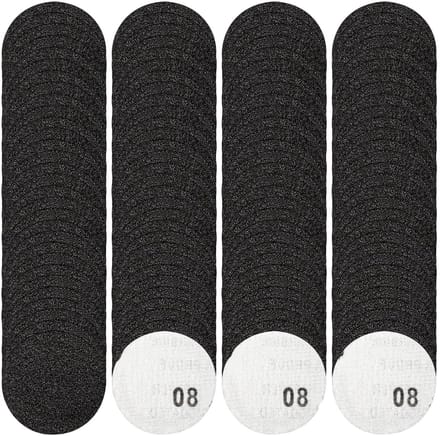 Klittenbandschijven Set - Schuurschijven Medium - Metaal Slijpen - 80 Korrel Siliciumcarbide - 50 mm Diameter