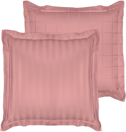 De Witte Lietaer Kussensloop Zygo Blush - 60 x 70 cm - Roze - Katoen Satijn