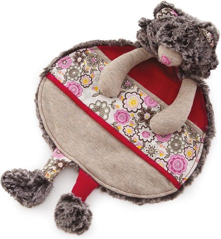 Knuffeldeken met kattenmotief voor baby's en kinderen