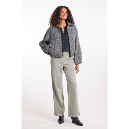 DIDI Dames Bomber City Black herringbone maat 42