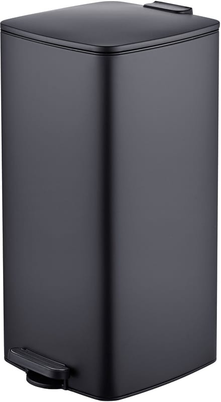 Pedaalemmer - 30 liter - softclose - zwart