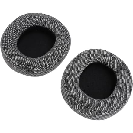 Vervangende oorkussens voor Arctis Nova Pro Wireless gamingheadset Ademend katoenlinnen hoofdtelefoon oorkussens kussens black