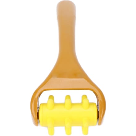 Fascia Massage Spierroller Draagbare Handmatige Fascia Blaster Roller Stick voor Spierverlichting beige