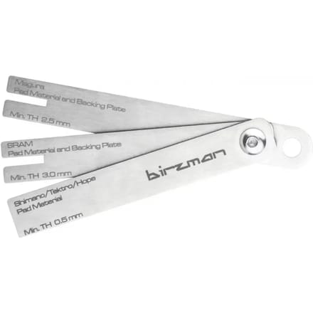Birzman Slijtage-indicator Remblokken Schijfrem Zilver
