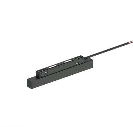 Magnetische Voedingsconnector 48V - 200W - Voor magnetische rails - Zwart