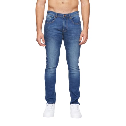Duck and Cover Heren Doves Slim Jeans (Tussentijdse wasbeurt)
