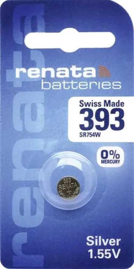 Renata SR754W 393 Horloge Zilveroxide 1 stuk