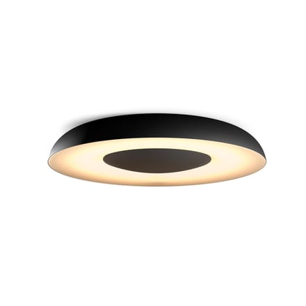 Philips Hue Still plafondlamp - warm tot koelwit licht - zwart - 1 dimmer switch