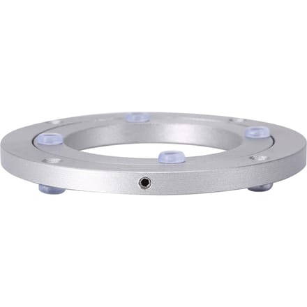 Zware Aluminiumlegering Draaiplateau Draaiplateau Ronde Eettafel white