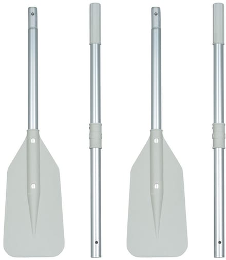 HIBO Rubberboot Peddels Set Grijs