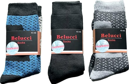 Belucci Thermosokken 6 Paar Maat 43/46