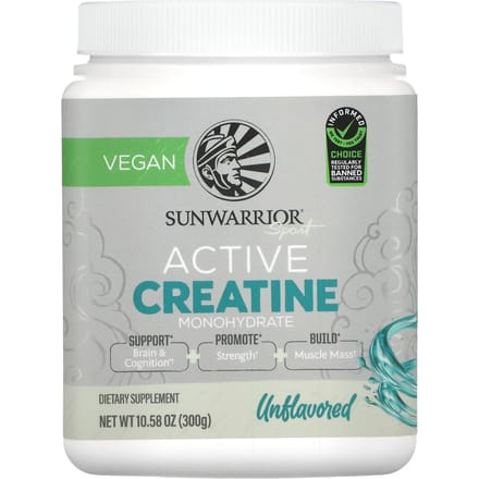 Sunwarrior Active Creatine (300g) Unflavoured - Creatine - Creatine Monohydraat
