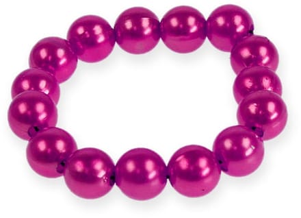 Parels Fuchsia | 10mm | 115 stuks
