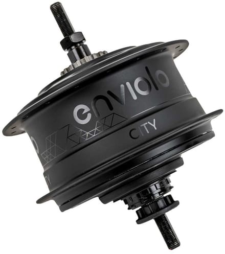 Enviolo City Versnellingsnaaf | 36-Gaats | Rollerbrake | Zwart | NuVinci |