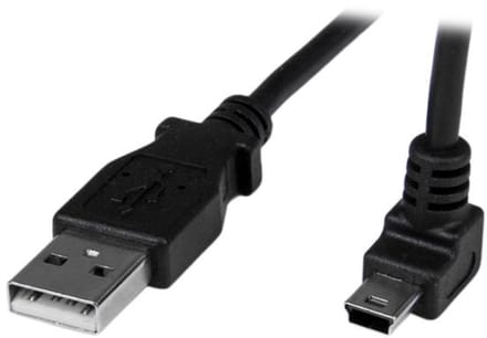 StarTech.com 1 m mini USB-kabel A-naar-mini-B met opwaartse hoek