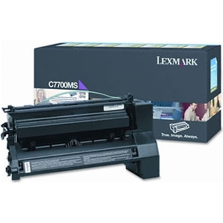 Lexmark C7700MS toner cartridge magenta (origineel)