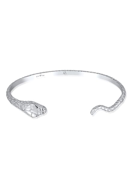 Elli PREMIUM - Armband - Bangle Vrouwen Slang 925 Sterling Zilve - Dames