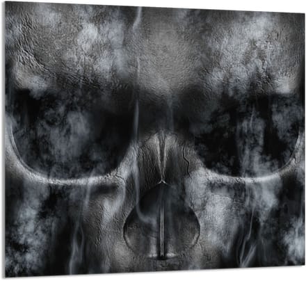 TMK ArtDeko - Snijplank - Glas - Panoramisch - 65x60 cm